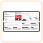 Flyer Gestaltung f�r die Praxis mentalLINE - bodyLINE
